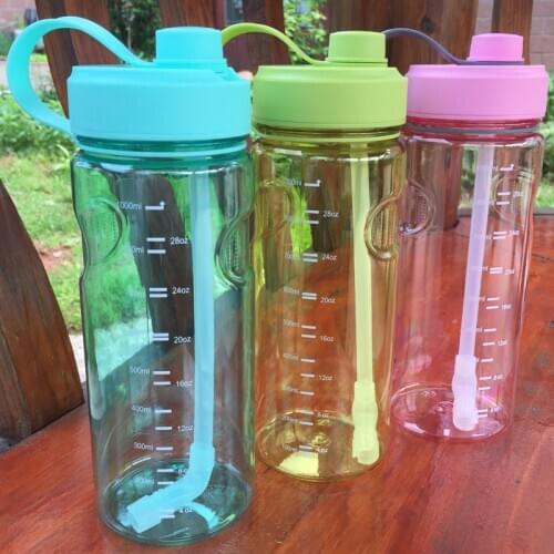 1000ml 2000ml Factory outlet Herbalife Nutrition Drinkware protein shaker Camping Hiking Straw shaker Water Bottle Space bottle