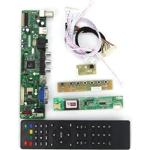 T.VST59.03 LCD/LED Controller Driver Board For TX39D80VC1GAA (TV+HDMI+VGA+CVBS+USB) LVDS Reuse Laptop 1280x800