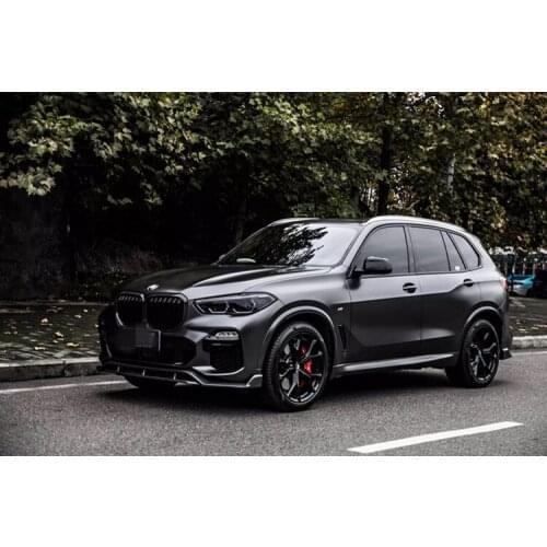 Suitable For New the w X5 G05 Modified Carbon Fiber Small Surround Front Side Skirt，Rear Lip Middle Wing and Tail