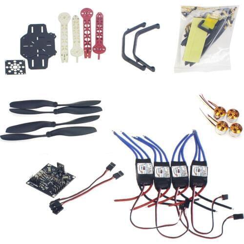 RC Drone Quadrocopter Aircraft Kit F330 MultiCopter Frame KK XCOPTER V2.9 Flight Control No TransmitterNo BatterF02471-K