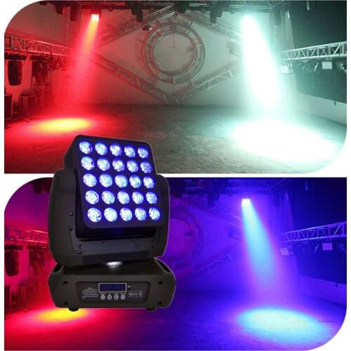 LED matrix light 25×10W stage light professional DJ beam moving head light stage performance