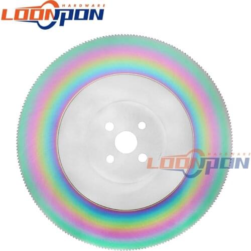 High Speed Steel Circular Saw Blade 250mm Cutting Disc for Stainless Steel HSS Thickness 1.2/1.6/2mm