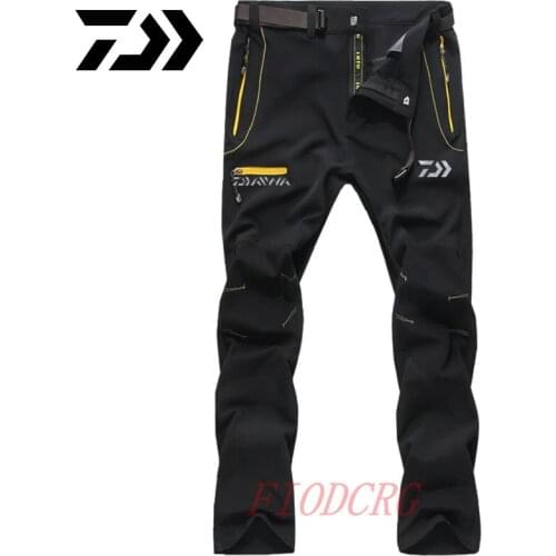 Daiwa Winter Wear-resistant Waterproof Fishing Clothes Winter Hiking Pants Mens Quick Dry BreathableTrekking Fishing Trousers