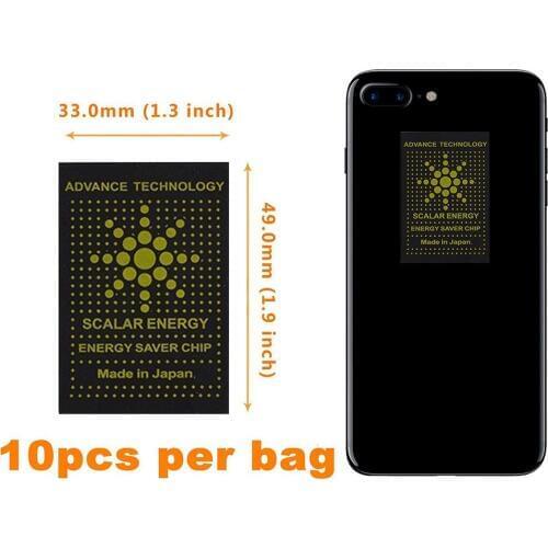 10PCS EMR EMF Energy Anti Radiation Protection Quantum Energy Radiation Protection Mobile Phone Stickers For Pregnant Woman