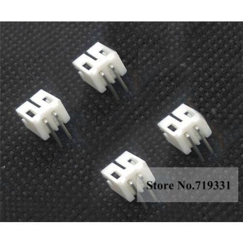 1000PCS PH2.0 bent pin 2.0mm Right Angle Socket Connector Pin Header 2P 2 Pin