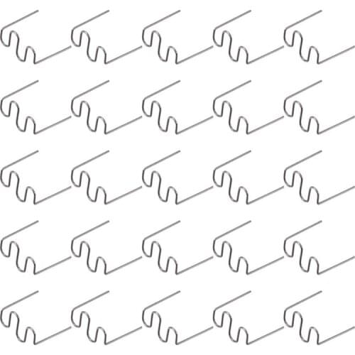 1500Pcs Welding Rods Hot Staple Repair Machine Plastic Welding Hot Stapler Auto Bumper Repair Pre Cut Wave Staples 0.6mm