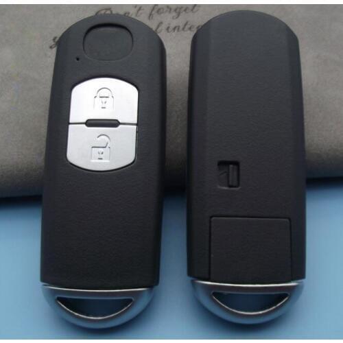 2 Buttons Smart Remote Key Shell Case For Mazda M3 M6 CX-7 CX-9 Fob Key Cover
