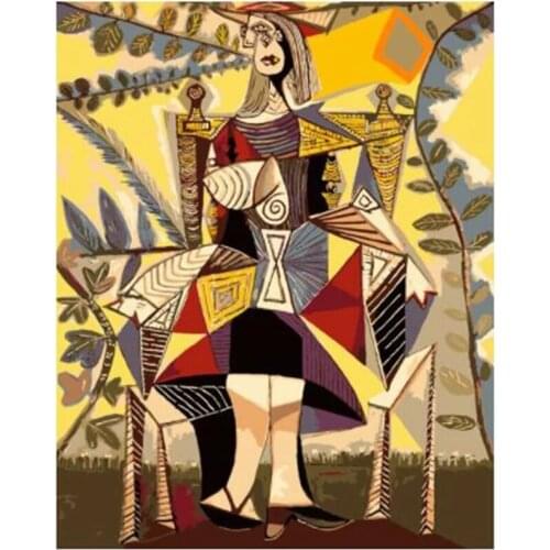 5D Diamond Painting Abstract Geometric DIY Paint Arts and Crafts For Adults Mosaic Jewel Cros Stitch Accessories DecorFH633