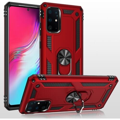 For Samsung Galaxy S20 Plus S20 Ultra A51 A71 Case,Military Grade 15ft. Drop Tested Protective Kickstand Magnetic Car Mount Case