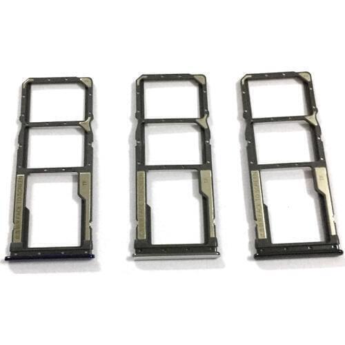 50PCS Sim Tray Holder For Xiaomi Redmi Note8T Note 8T SIM Card Tray Slot Holder Adapter Socket Repair Parts