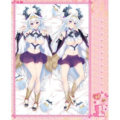 Anime Cartoon MURAMASA Double-Sided Bolster Hugging Pillow Case Cover Pillowcase Peach Skin 2 Way / WT No.60044