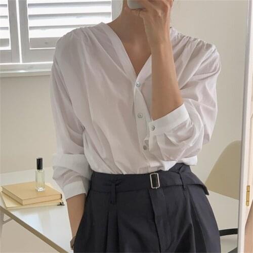 Женские голубые рубашки HziriP China At AliExpress