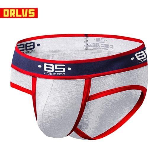 OR Brand Sexy Underwear Briefs Men Cotton Breathable Comfortable Underpants Male Panties Cueca Slip Homme Men Briefs Bikini