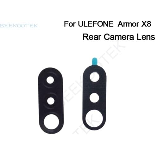 New Original Ulefone Armor X8 Back Rear Camera Lens Glass waterproof foam Replacement Accessories For Ulefone Armor X8 CellPhone