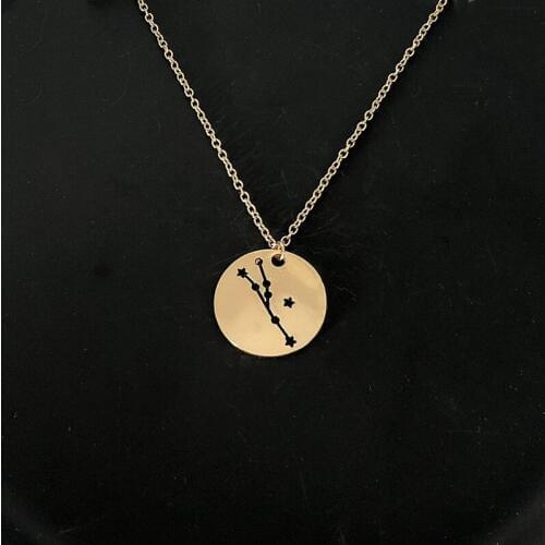 Taurus constellation necklace Handmade Zodiac Constellation Necklace Zodiac Jewelry For The Mothers' Day Gift