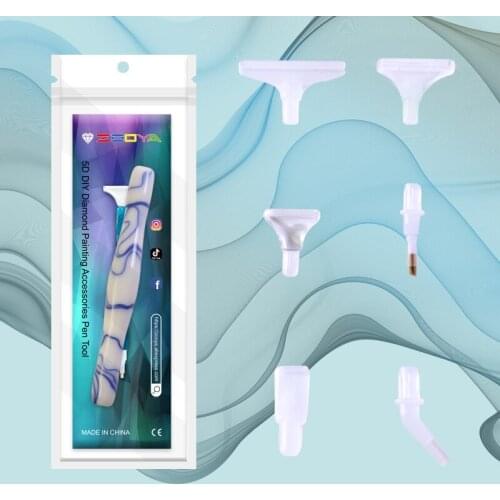 Resin Point Drill Pen 5D Diamond Painting Tool DIY Craft Accessorie Nail Art Diamond Painting Cross Stitch Embroidery Tool