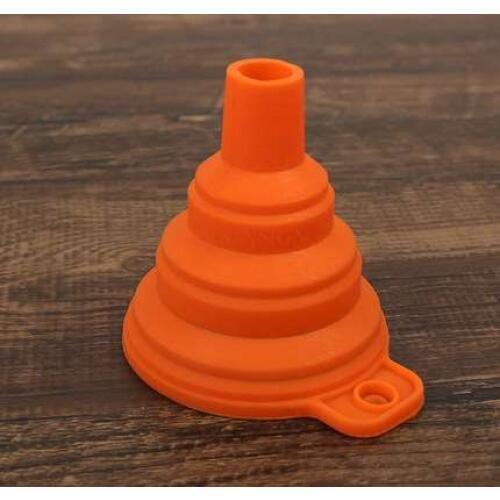 Folding mini telescopic funnel oil funnel oil pot funnel household silicone oil funnel kitchen trumpet liquid funnel