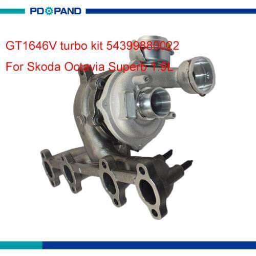 GT1646V turbo kit turbocharger supercharger part for Skoda Octavia Superb 1.9L 038253016R 038253056G 038253010P 038253010D