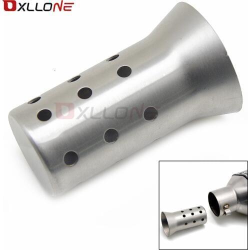Universal Motorcycle Exhaust Muffler Adjustable Silencer Db Killer Pipe For Honda CBR 600 900 929 954 RR 1000 1100 CB 599 919
