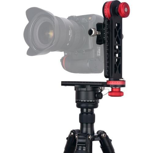 PULUZ 1/4'' Screw For Canon DSLR Camera Professional 720 Degree Panoramic Aluminum Alloy Ball Head 3/8 Quick Release Plate Kit