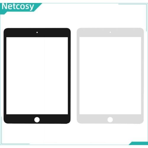 Netcosy For iPad Mini 5 Front Outer Glass Touch Screen LCD Outer Panel Lens For iPad Mini4 A1538 A1550 / Mini5 A2124 A2126 A2133