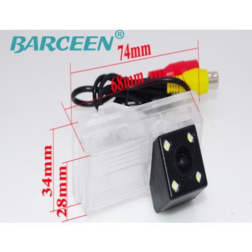 Fit into special car rear camera wire bring glass lens materal IP 69K WATERPROOF glass lens reversing use for Toyota crown 2015