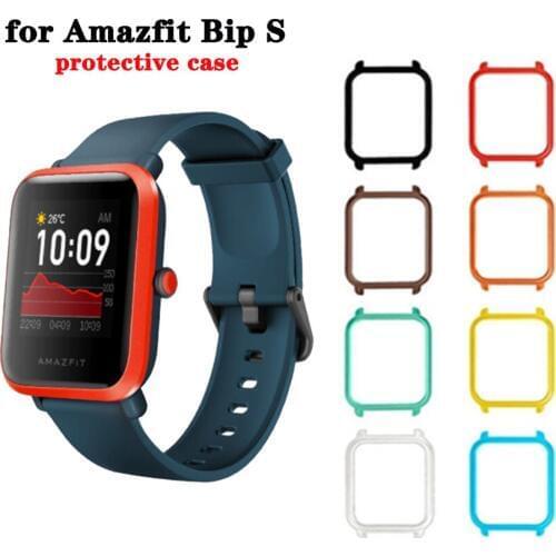 Protective Case for Amazfit Bip S Smart Watch Protector Cover Frame Bumper for Xiaomi Huami Amazfit Bip Lite 1S/Bip 2 Accessory