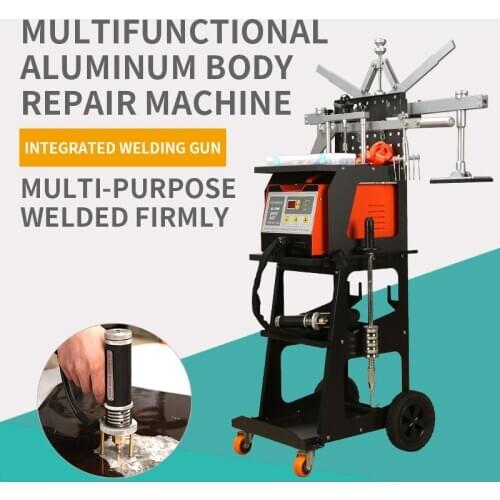 Aluminum Body Sheet Metal Plastic Repair Machine Multifunction Automotive Aluminum Alloy Door Panel Depression Repair Tool 220V