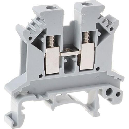 10pcs/set UK-2.5B Terminal Block Screw General Application PCB Din Rail Wiring Termianl Connector