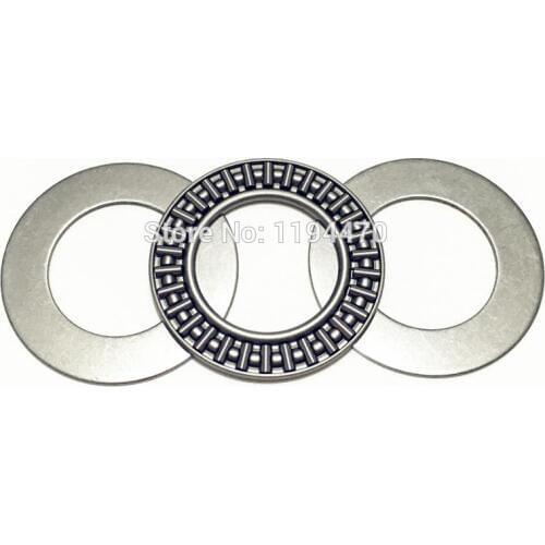 2pcs/Lot AXK Series AXK5578 55x78x3 mm Plane Thrust Needle Roller Bearing with 2AS Washers 55mm x 78mm x 3mm 3-Parts