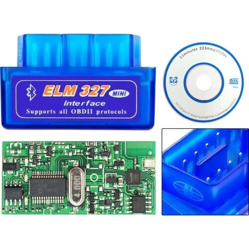2020 Super Mini ELM327 Bluetooth V2.1 / V1.5 OBD2 Car Diagnostic Tool ELM 327 Bluetooth 4.0 For Android/Symbian OBDII Protocol