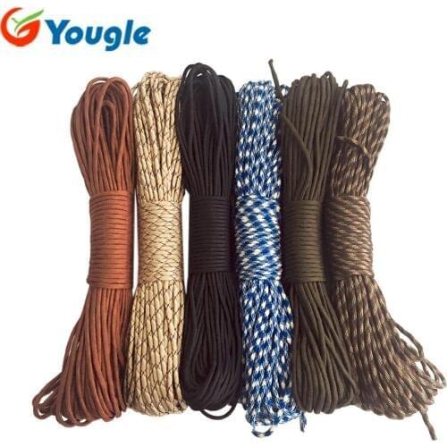 9 Strand Core 550 Paracord Parachute Cord Lanyard Mil Spec Type III 100FT Free Shipping