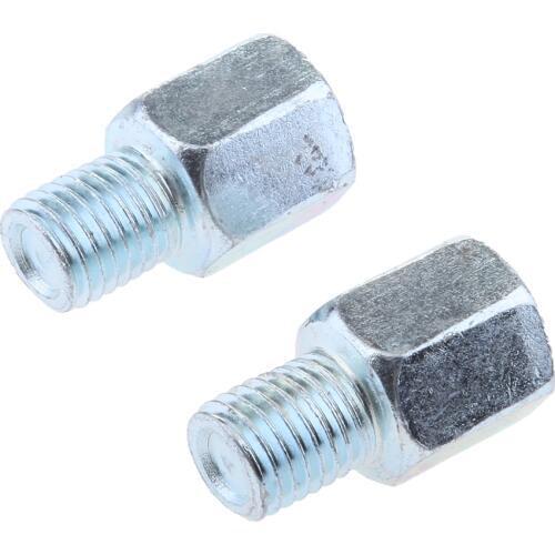 Motor Postive 8mm to 10mm clockwise Thread Rear View Mirror Adapter