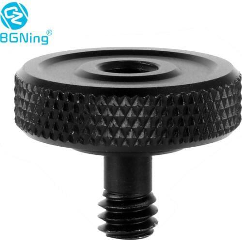 BGNing 1/4" Male to Female Thumb Screw 1/4inch Thread Conversion Adapter Screw for Dual L-Shaped Camera Flash Bracket Accessory
