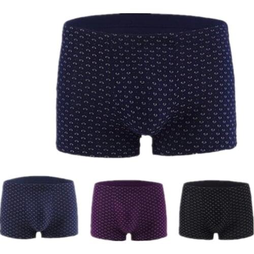 4pcs/lot Top Quality Boxers Modal Underwear Male Box Plus Big Size 4XL/5XL/6XL/7XL Boxer Shorts Mens Free Shipping bamboo fiber