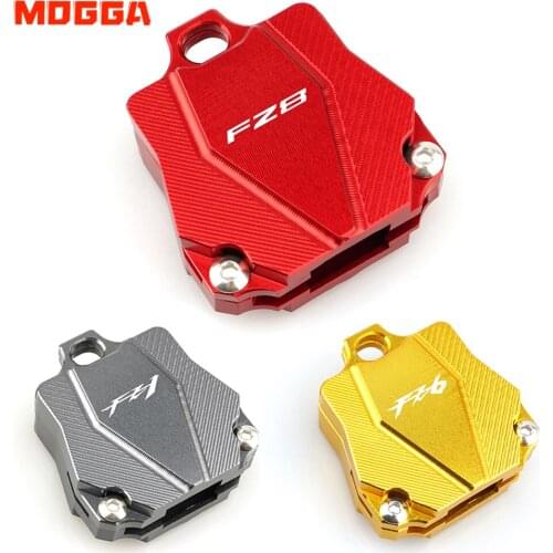 With Logo Motorbike Key Shell Case Protective Cover Cap For Yamaha Fazer FZ1 FZ6 FZ8 FZ 1/6/8 Universal (Key Without Chip)