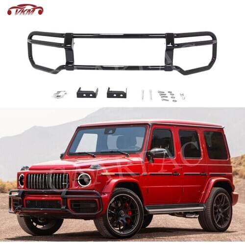 Black Stainless steel Front Bumper Crash Barrier for Mercedes Benz W464 G550 G350 G500 G63 AMG Style