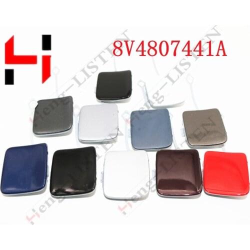 For A u d i A3 S3 8V 2013-2016 Rear Bumper Tow Hook Cover Genuiine 8V4807441A