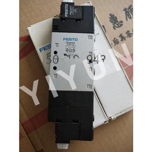 CPE18-M1H-5/3E-1/4 170249 CPE18-M1H-5J-QS-8 163151 CPE18-M1H-5JS-1/4 163147 FESTO Solenoid valve Pneumatic components