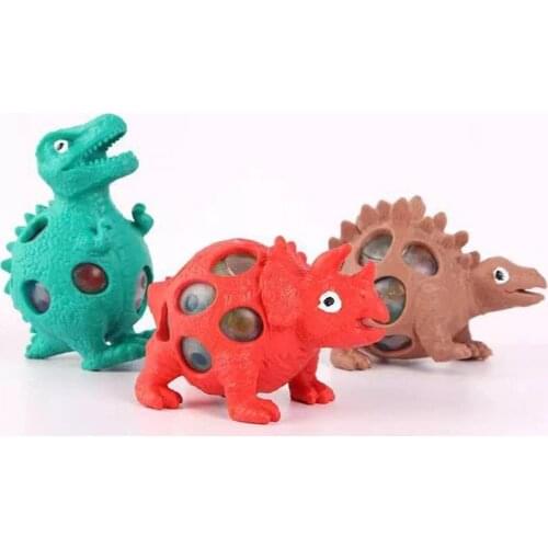 Fidget Toys Stress Ball Dinosaur Model Grape Venting Balls Antistress Squeeze Pressure Stress Relief Toy Boys Girls Toy Gifts