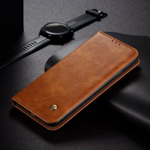Retro Leather Phone Case For Samsung S20 Plus S20 Ultra Book Case Flip Cover Magnetic Phone Case For Samsung Galaxy S20 Ultra