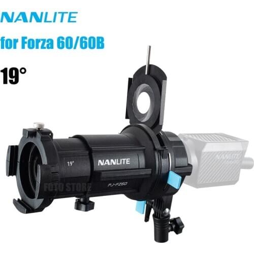 Nanlite PJ-FZ60 Spotlight Mount Set Dedicated Imaging Lens Lighting mount 19° Photography accessory for Forza 60 60B 60w