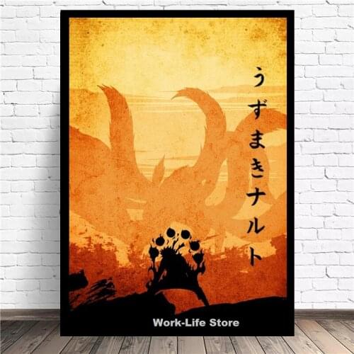 Ninja Uchiha Sasuke Painting Canvas Painting Modern Wall Art HD Print Poster Anime Modular Nordic Living Room Home Decoration