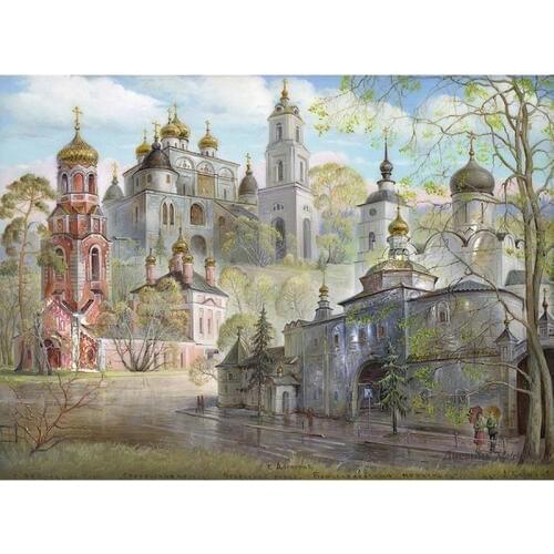New diamond painting castle landscape diy 5d full square diamond embroidery Christ church wall sticker decoration gift