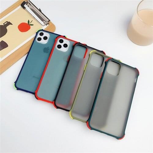 New Fashion Anti falling Skin Series Phone Case For iphone 11 Pro Max X XS MAX XR 7 8 Plus Shockproof Back Cover