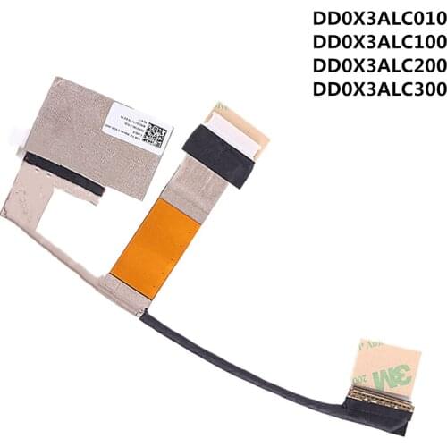 New Laptop LCD/LED Cable for HP X3A DD0X3ALC010 DD0X3ALC020 DD0X3ALC100 DD0X3ALC110 DD0X3ALC120 DD0X3ALC200/210/220 DD0X3ALC300