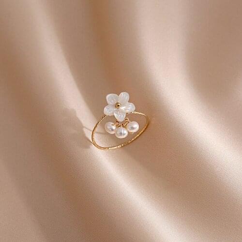 Peadrglf Women's Gold Rings