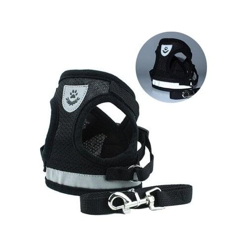 Pet Chest Harness Vest-Style Dog Leash Reflective Dog Harness Pet Supplies Dog Rope Outdoor Pet Supplies Dog Accessories