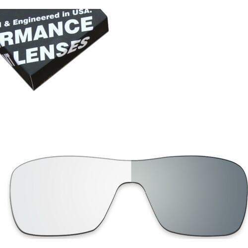 ToughAsNails Replacement Lenses for Oakley Turbine Rotor Sunglasses Photochromic Clear/Grey (Lens Only)