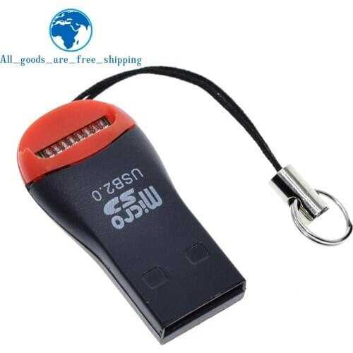 USB 2.0 Micro SD SDHC TF Flash Memory Card Reader Mini Adapter For Laptop